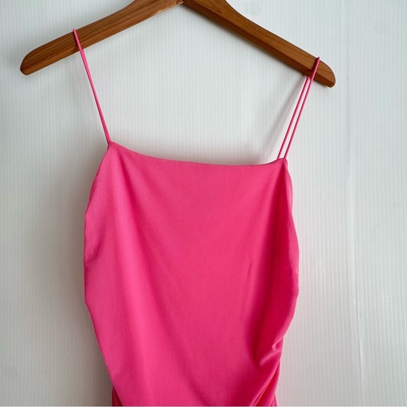 Hello Molly Favorite things Vibrant Pink Mini Dress size 8 - Picture 6 of 9